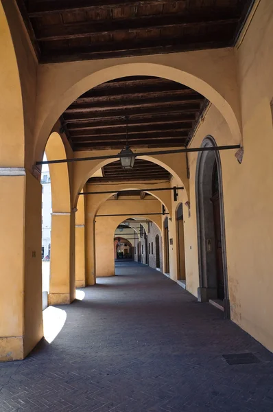 Alleyway. Ferrara. Emilia-Romagna. Italy. — Stok fotoğraf