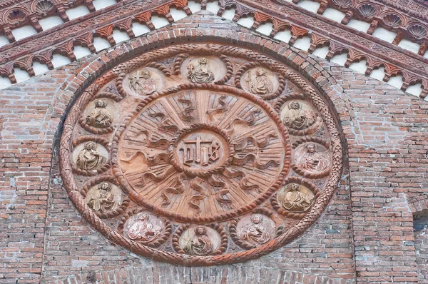 Kyrkan av St stefano. Ferrara. Emilia-Romagna. Italien. — Stockfoto