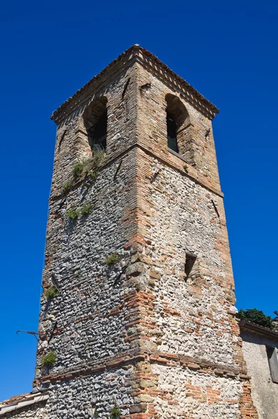 Гражданская башня. Монтебелло. Эмилия-Романья. Италия . — стоковое фото