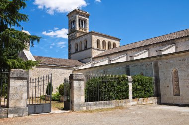 Madonna della scala abbey. Noci. Puglia. İtalya.