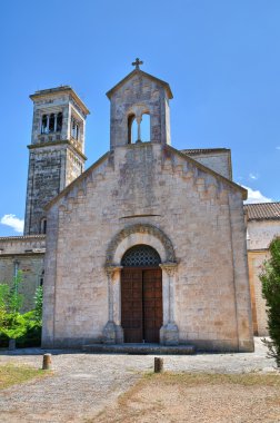 Madonna della scala abbey. Noci. Puglia. İtalya.