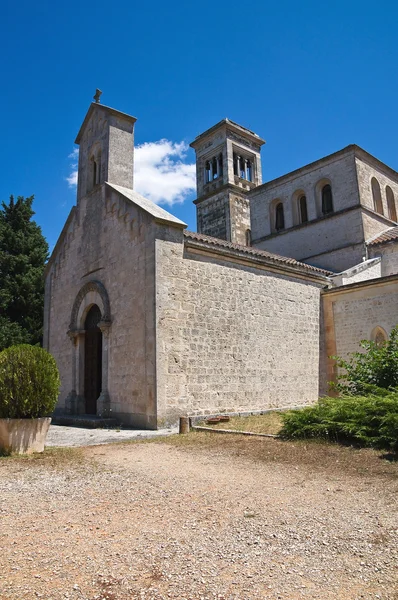 Abadía de Madonna della Scala. Noci. Puglia. Italia . — Foto de Stock