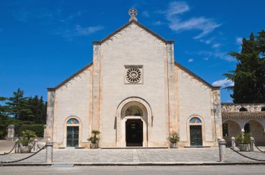 Madonna della scala abbey. Noci. Puglia. İtalya.