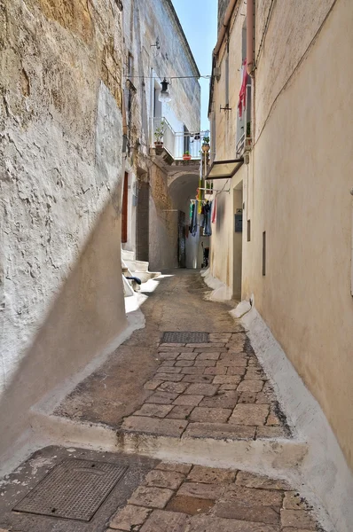 Alleyway. Grottaglie. Puglia. Italy. — Stock Photo, Image