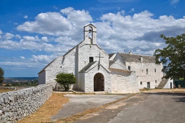 Iglesia de Santa Maria di Barsento. Noci. Puglia. Italia. — Foto de Stock