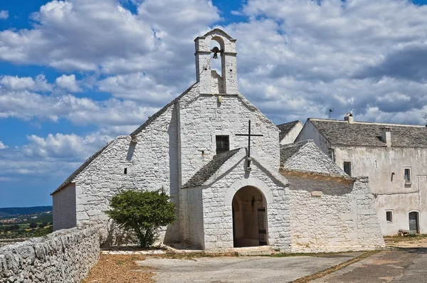 Kerk van St. Maria di Barsento. Een Noci. Een Puglia. Italië. — Stockfoto