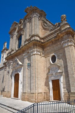 Bazilika Katedrali. Oria. Puglia. İtalya.