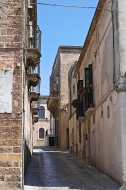 alleyway. Oria. Puglia. İtalya.