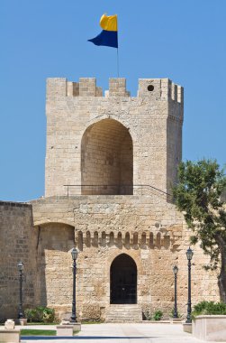 Castle of Oria. Puglia. Italy. clipart