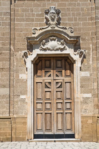 Francesco d 'assisi Kirche. Das ist nicht der Fall. Apulien. Italien. — Stockfoto