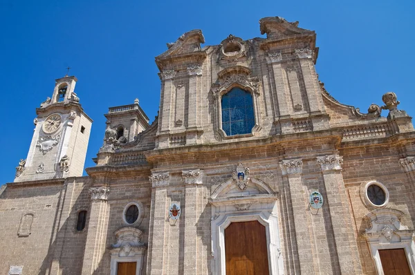 Basílica Catedral. ¡Oria! Puglia. Italia . —  Fotos de Stock
