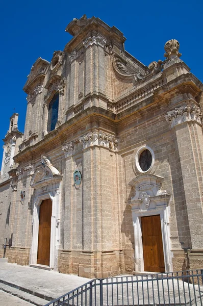 Kathedraal basiliek. Oria. Puglia. Italië. — Stockfoto