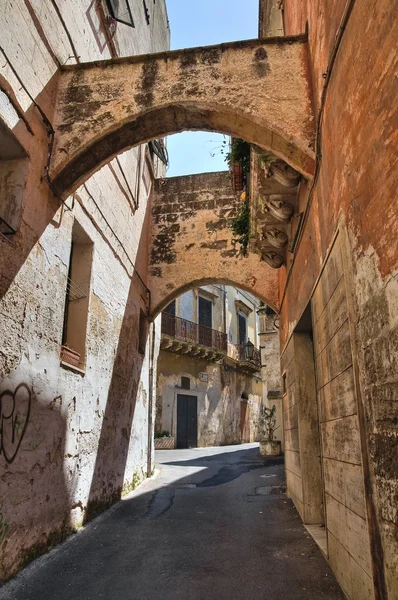 Callejuela. Grottaglie. Puglia. Italia . — Foto de Stock