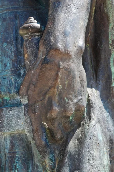 Імператор Костянтин Бронзова статуя. — стокове фото