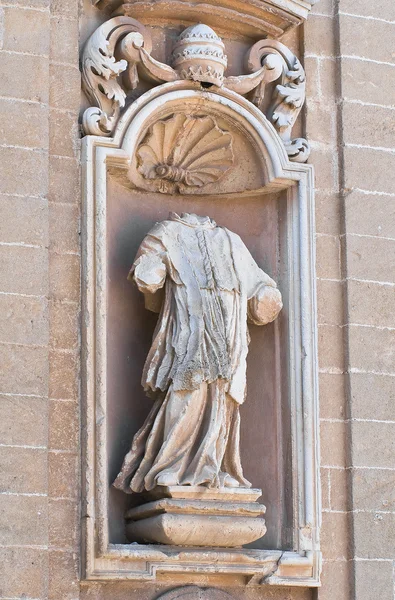 Giovanni Battistan kirkko. Oria! Pugliaan. Italia . — kuvapankkivalokuva