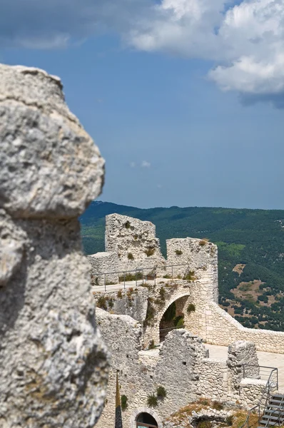 Slottet i monte sant'angelo. Puglia. Italien. — Stockfoto