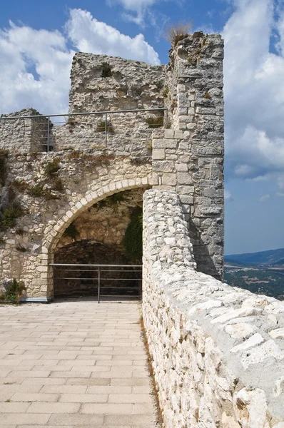 Burg von monte sant 'angelo. Apulien. Italien. — Stockfoto