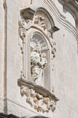 carmine Kilisesi. Monte sant'angelo. Puglia. İtalya.