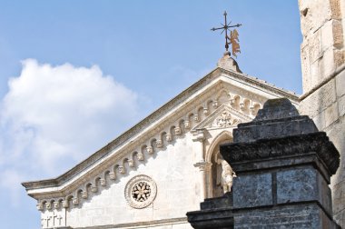 monte sant'angelo sığınak. Puglia. İtalya.