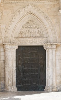 monte sant'angelo sığınak. Puglia. İtalya.