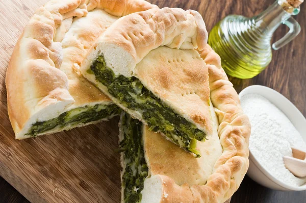 Mediterranean Pie. — Stock Photo, Image