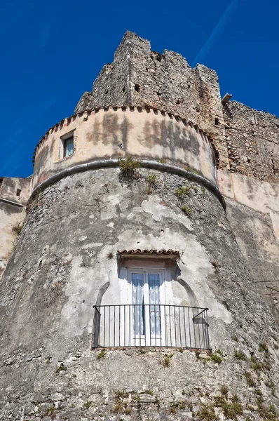 Burg von vico del gargano. Apulien. Italien. — Stockfoto