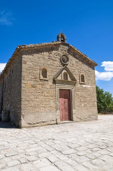 Gereja St. Cataldo. Pietrapertosa. Basilicata. Italia . — Stok Foto