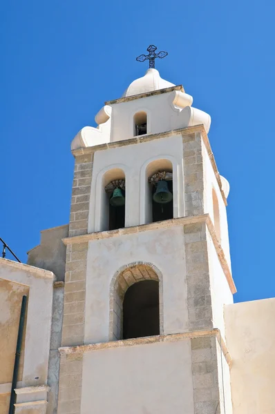 Kostel st. francesco. Vieste. Puglia. Itálie. — Stock fotografie