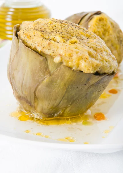 stock image Stuffed artichokes.