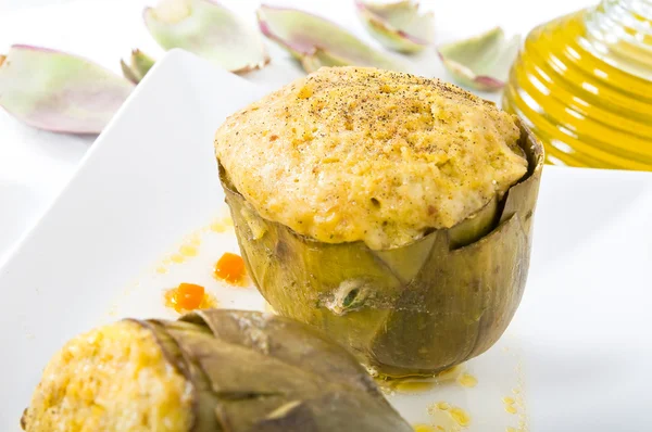 stock image Stuffed artichokes.