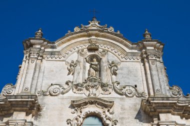 Aziz francesco d'assisi kilise. Matera. Basilicata. İtalya.