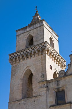 St. Pietro Caveoso Church. Matera. Basilicata. Italy. clipart