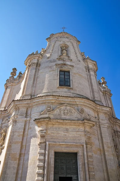 Kyrkan av skärselden. Matera. Basilicata. Italien. — Stockfoto