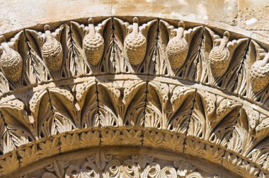 Detail of Matera Cathedral. Basilicata. Italy. clipart