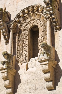 ayrıntı matera Katedrali. Basilicata. İtalya.