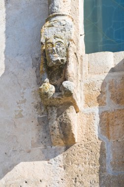 ayrıntı matera Katedrali. Basilicata. İtalya.