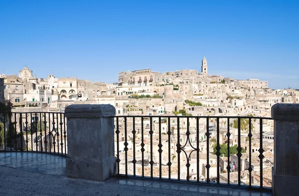 Vue panoramique de Matera. Basilicate. Italie . — Photo