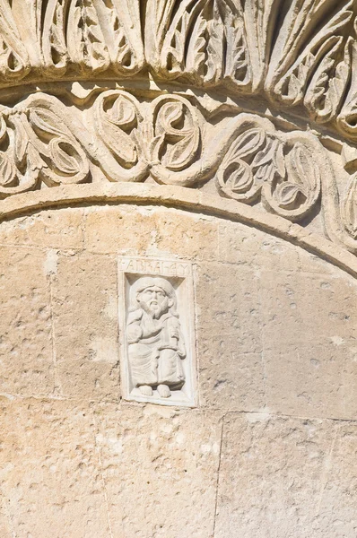 Particolare della Cattedrale di Matera. Basilicata. Italia . — Foto Stock