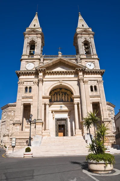 Heiligen cosmas en Damianus basiliek. Alberobello. Puglia. Italië. — Stockfoto