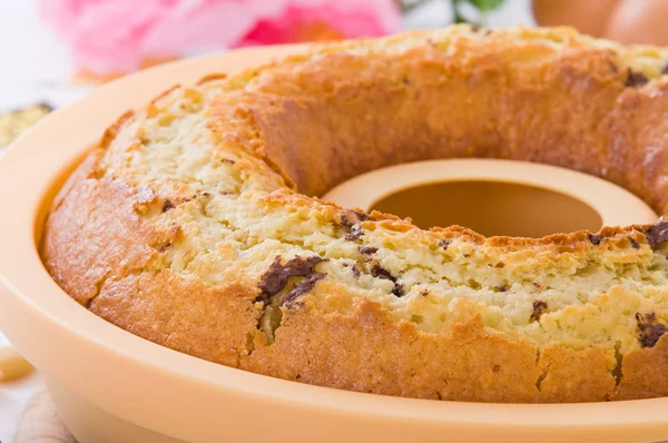 Torta en forma de anillo . — Foto de Stock