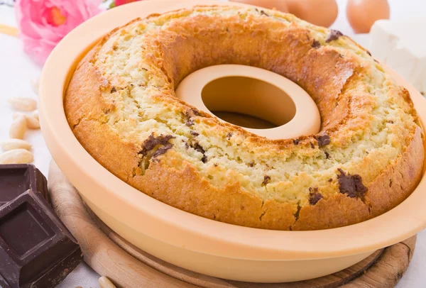 Ring-shaped cake. Stock Photo
