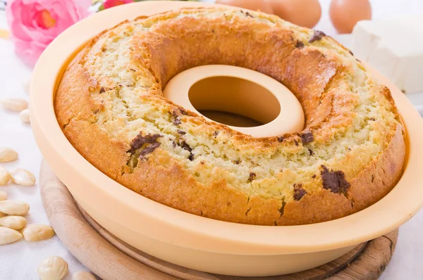 Gâteau en forme d'anneau . — Photo