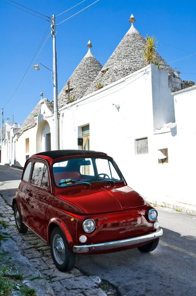 Trulli Alberobello. Puglia. Włochy. — Zdjęcie stockowe