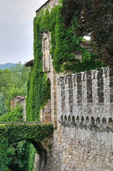 Burg von riva. Ponte dell 'olio. Emilia-Romagna. Italien. — Stockfoto