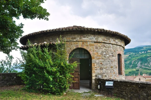 Castello Malaspina-Dal Verme. Bobbio. Emilia-Romagna. Italia . — Foto Stock