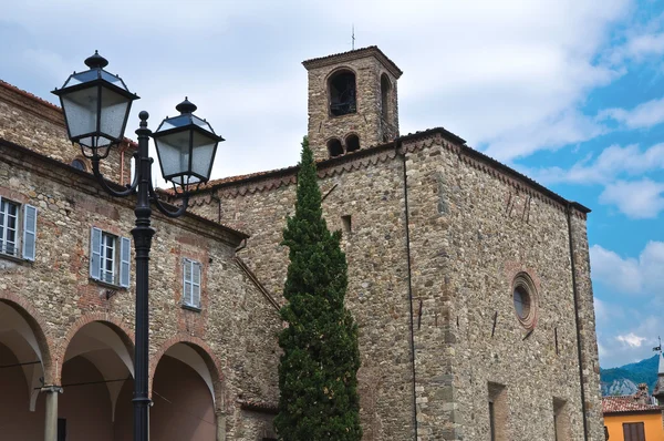 Abbazia di San Colombano. Bobbio. Emilia-Romagna. Italia . — Foto Stock