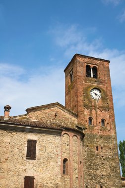 St.Giovanni Kilisesi. Vigolo marchese. Emilia-Romagna. İtalya.