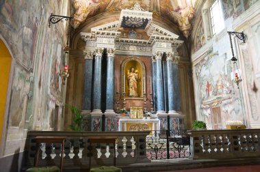 Cathedral. Bobbio. Emilia-Romagna. Italy. clipart
