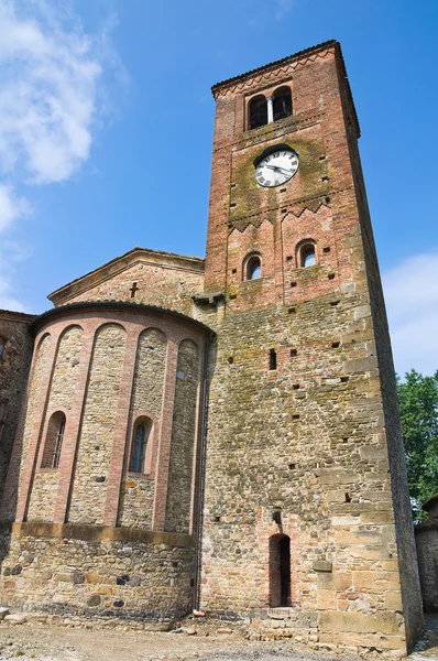 St.Giovanni kyrka. Vigolo marchese. Emilia-Romagna. Italien. — Stockfoto