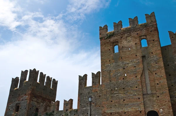Castello Visconteo. Castell'Arquato. Emilia-Romagna. Italia . — Foto Stock